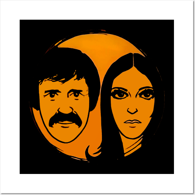 Sonny And Cher Comedy Hour Wall Art by Pop Fan Shop